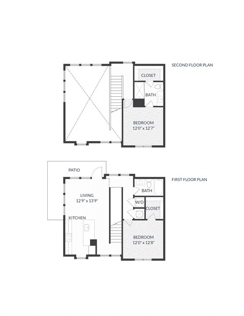 the third and fourth floor plans